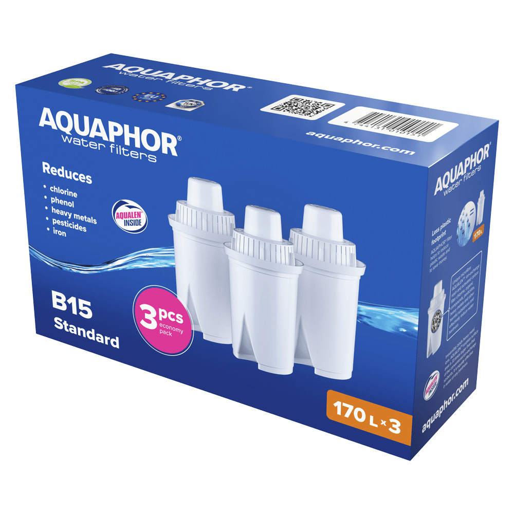 Aquaphor B15 ekonomiskā iepakojuma komplekts (3
