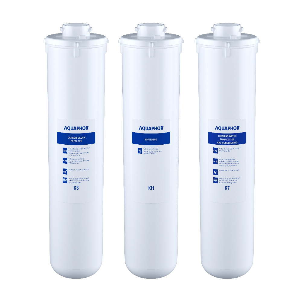 Aquaphor Crystal H maiņas komplekts (K3-KH-K7)