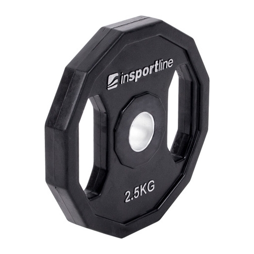 Ar gumiju pārklāts svara disks inSPORTline