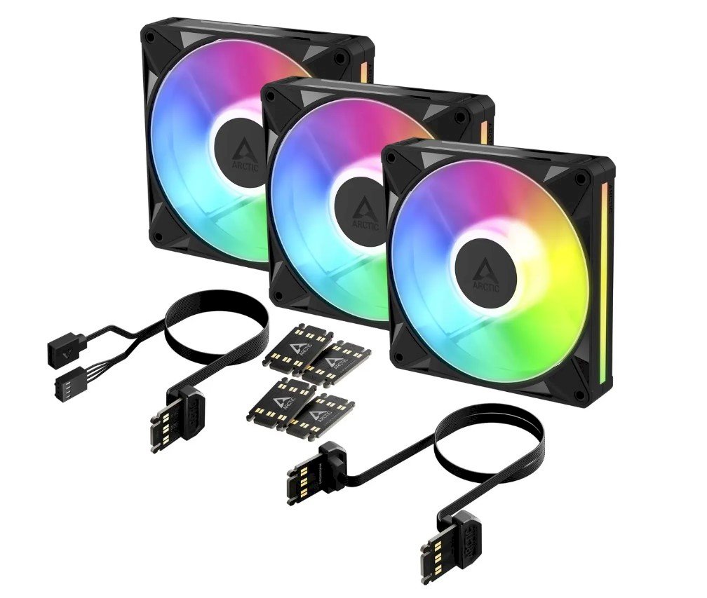 Arctic BioniX P14 A-RGB 3-pack Sort