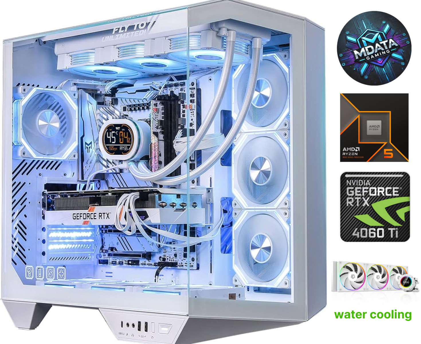 MDATA GAMING ArcticX Ryzen 5 9600X