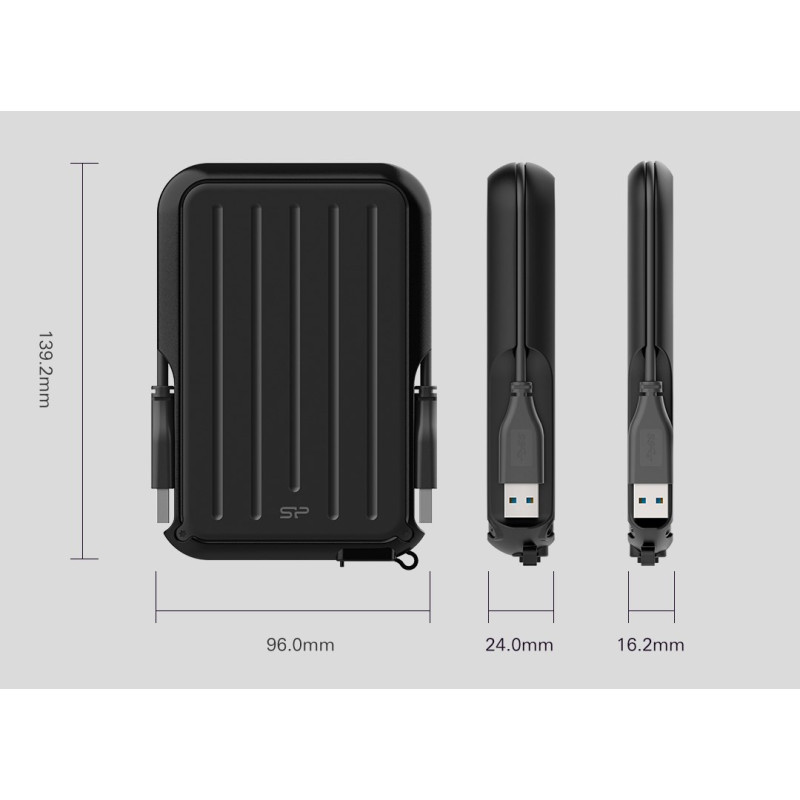 Ārējais cietais disks HDD Silicon Power