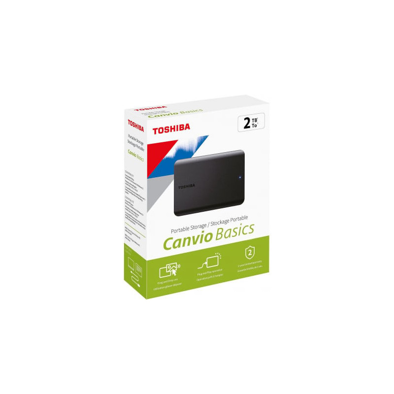 Ārējais cietais disks Toshiba Canvio Basics