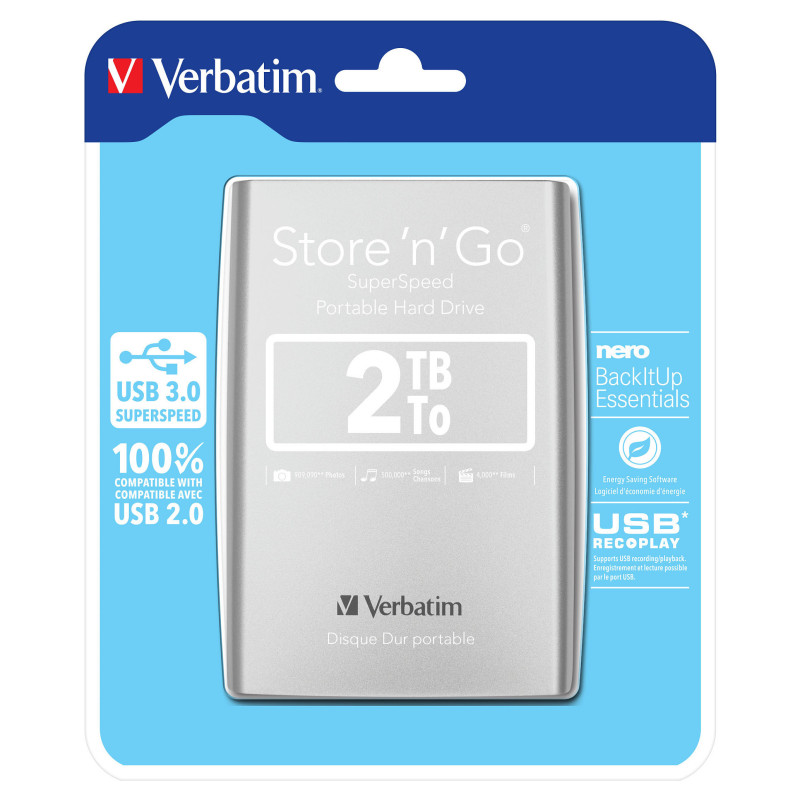 Verbatim 8.9cm (2.5")