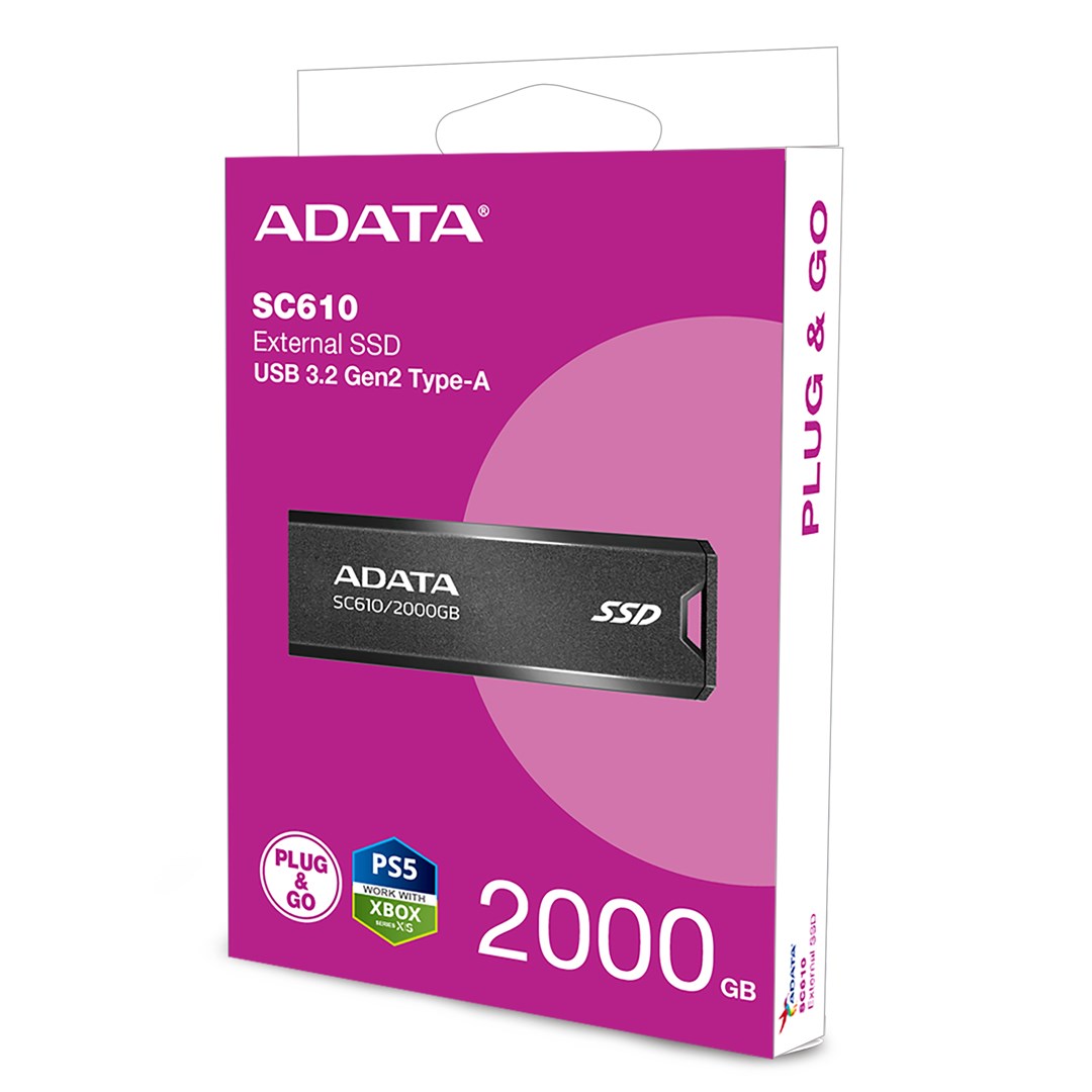 ADATA Išorinis SSD SC610 2TB USB3