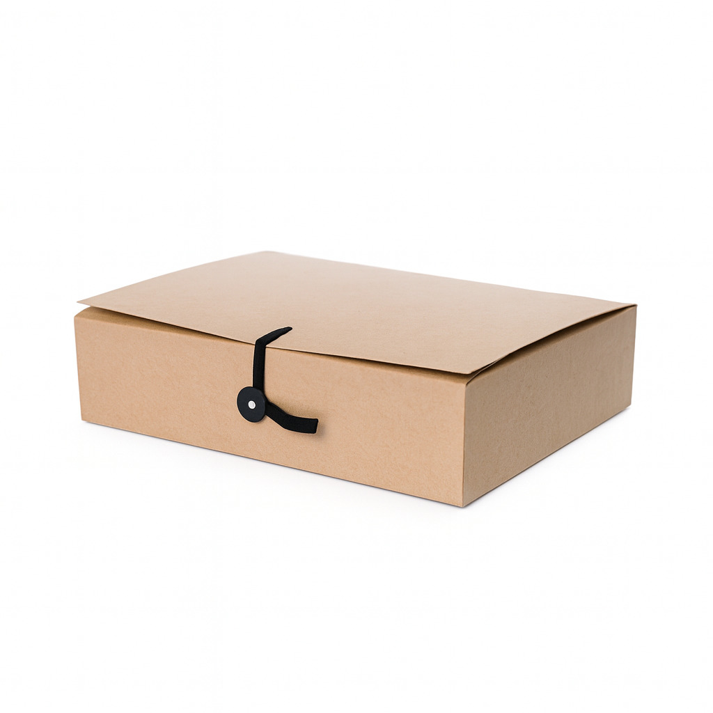 Arhīva kārba 60x235x320mm ar saitītēm, brūna