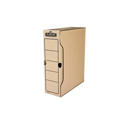 Arhīva kārba A4/100x260x325mm Fellowes, no brūna