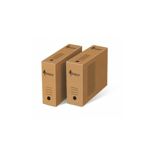 Arhīva kārba Forpus Kraft A4 80mm
