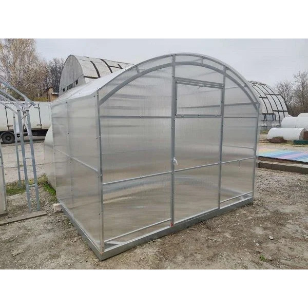 Master Arkveida polikarbonāta siltumnīca TAISNSIENU 3x6m