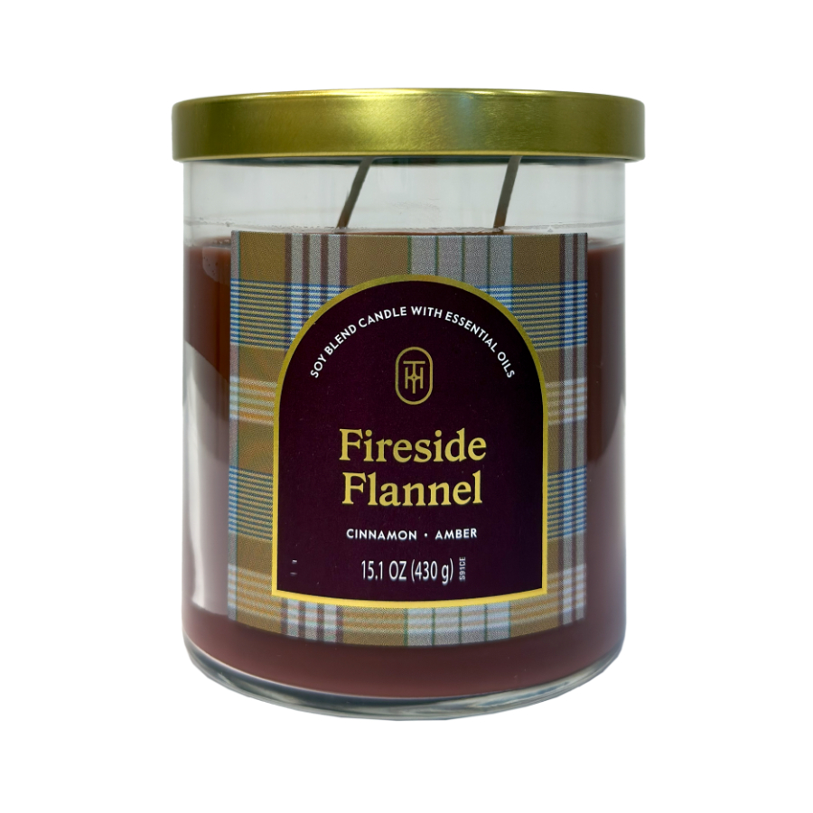 Threshold Aromātiskā svece Fireside Flannel 430gr