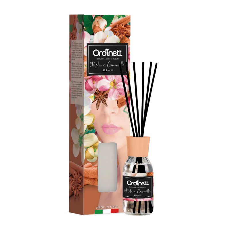 ORDINETT Aromātisko kociņu difuzors 125ml ābols