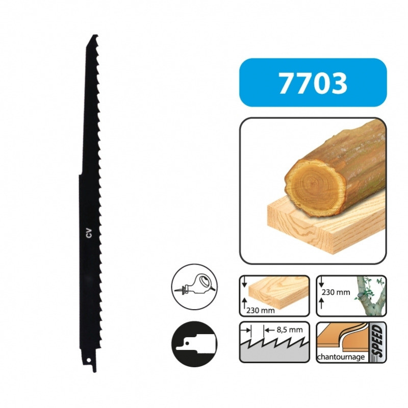 Asmens zobenzāģim 280mm / koks, Leman
