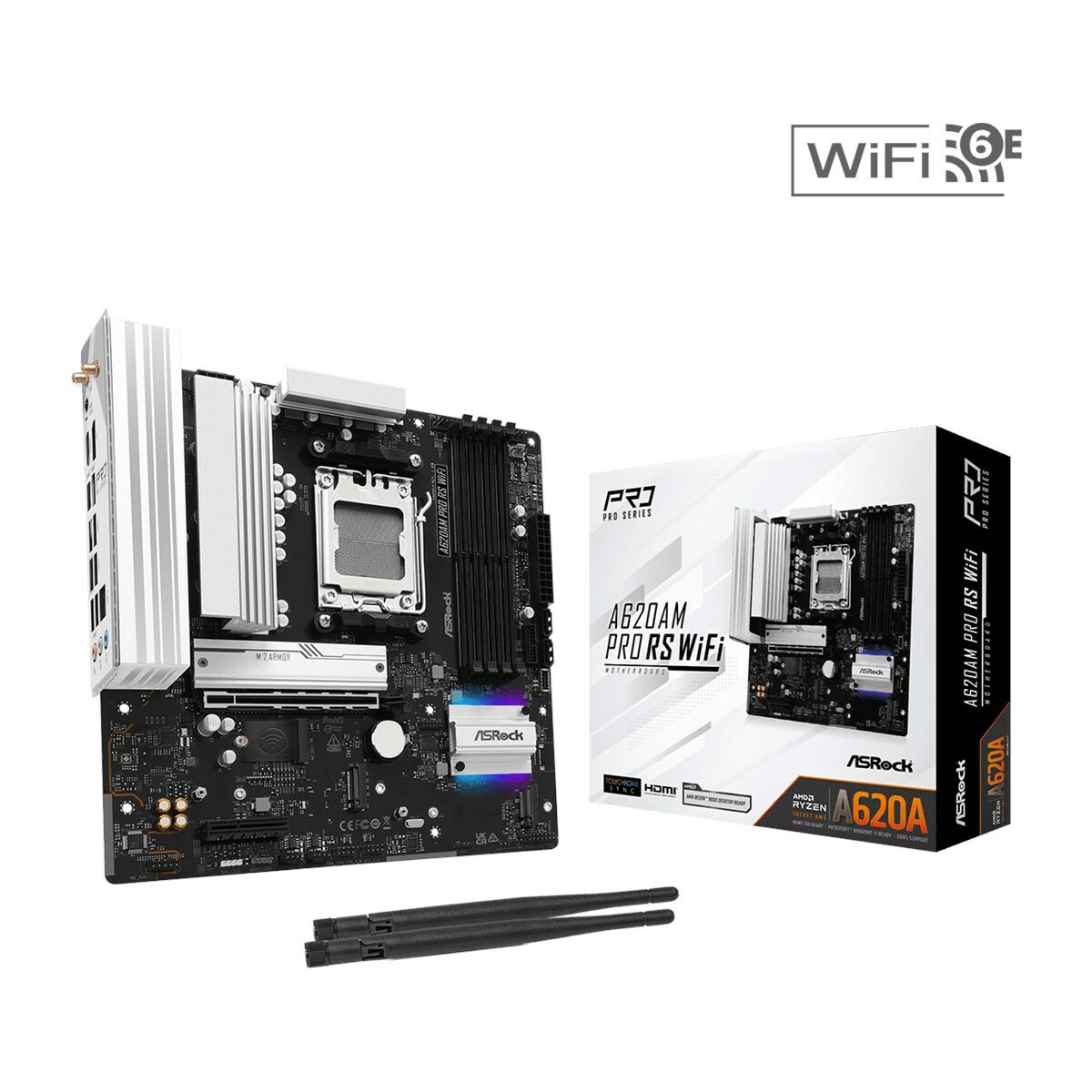Mātesplate ASROCK A620AM PRO RS WIFI