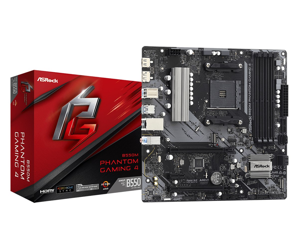 As-Rock ASRock B550M Phantom Gam. 4