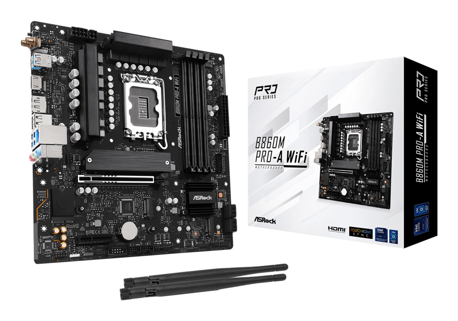 Asrock B860M Pro-A WiFi Intel B860