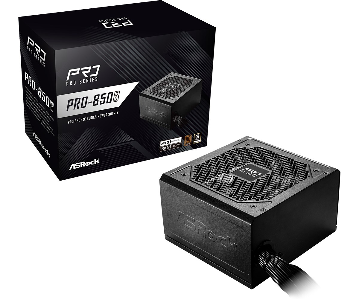 ASRock PRO-850B Barošanas bloks 850W |