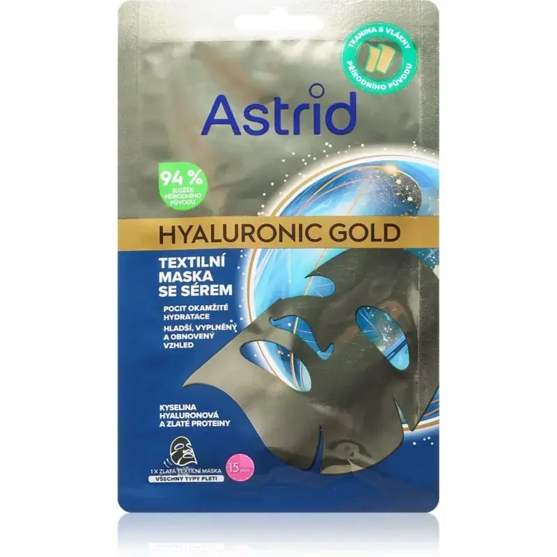 Astrid Hyaluronic Gold Masque Textile Pour