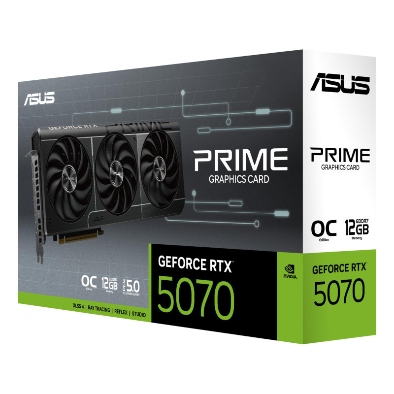 ASUS PRIME RTX5070 OC 12GB/192-bit GDDR7