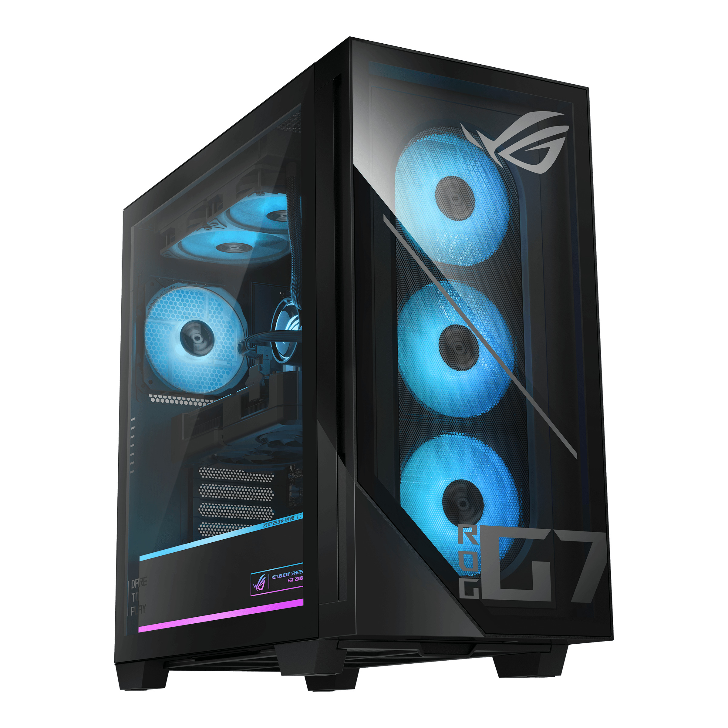 UKNOWN Asus ROG GM700TZ-R9800X295W Tower/RyzenT-7-9800X3D/32GB/1TB SSD/RX9070_XT_16GB/Wi-Fi/PS-850W/Win11H/2YW
