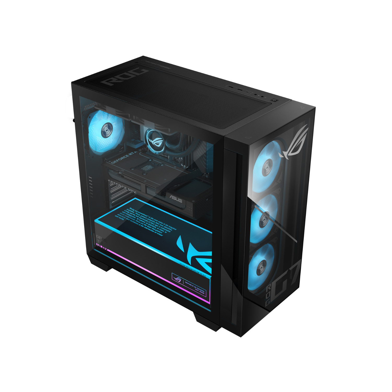 UKNOWN Asus ROG GM700TZ-R9800X409W Tower/RyzenT-7-9800X3D/32GB/1TB SSD/RTX5080_16GB/Wi-Fi/PS_85W/Win11H/2YW