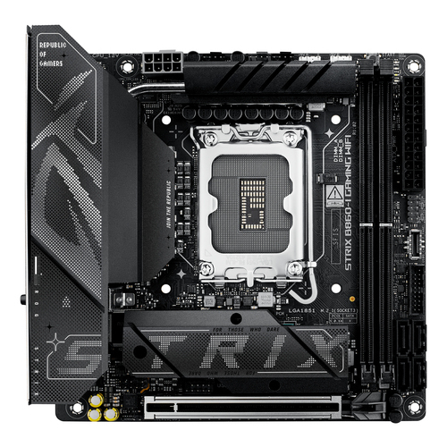 Pagrindinė plokštė ASUS ROG STRIX B860-I