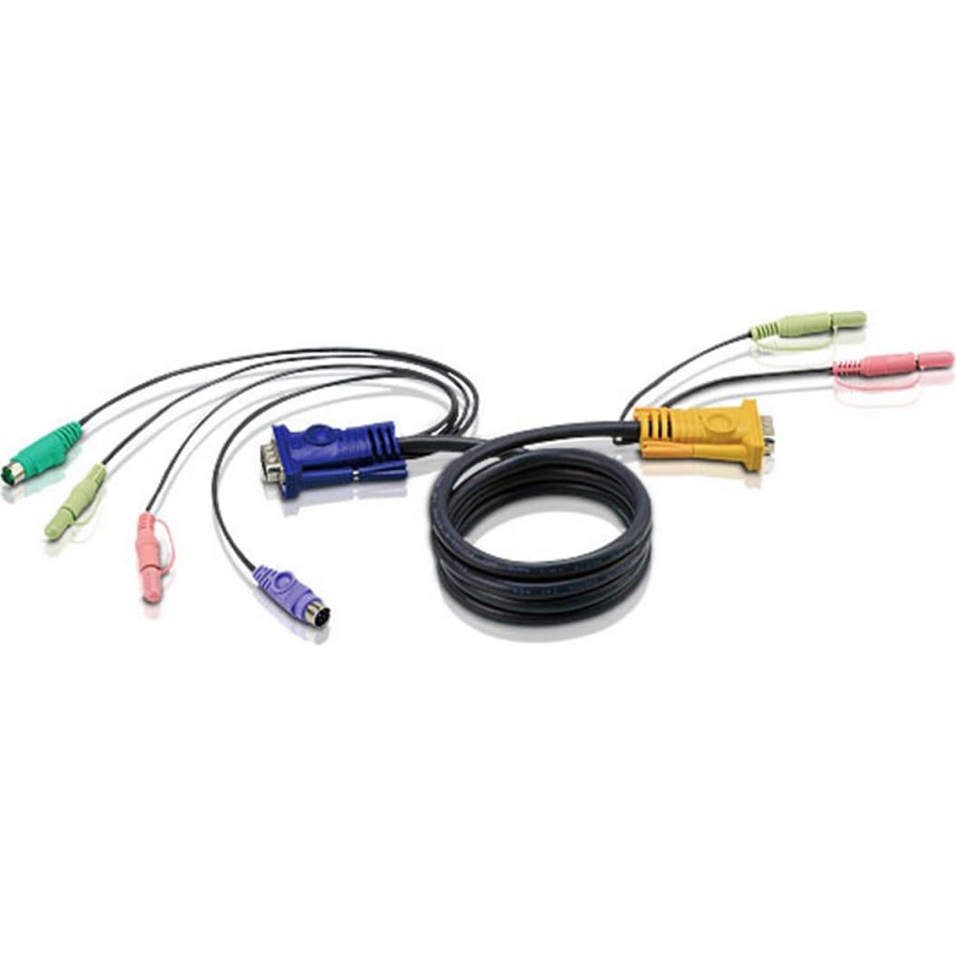 Aten 2L-5303P KVM Kabel VGA, PS/2
