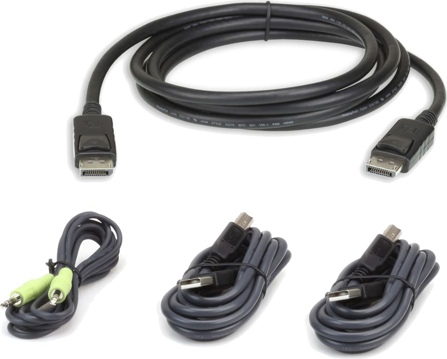 Aten 2L-7D03UDPX4 USB DisplayPort Secure KVM
