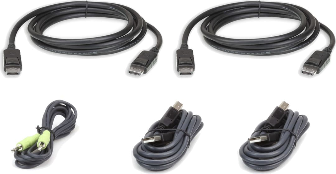 Aten 2L-7D03UDPX5 USB DisplayPort Dual Display