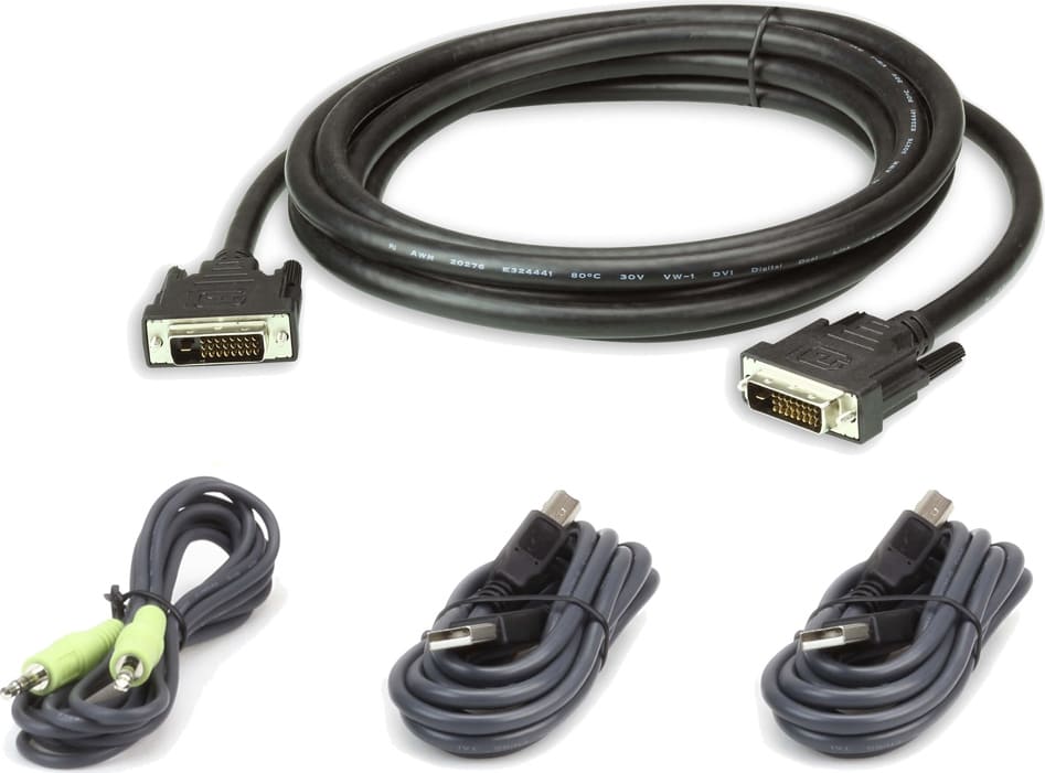 Aten 2L-7D03UDX4 USB DVI-D Dual Link