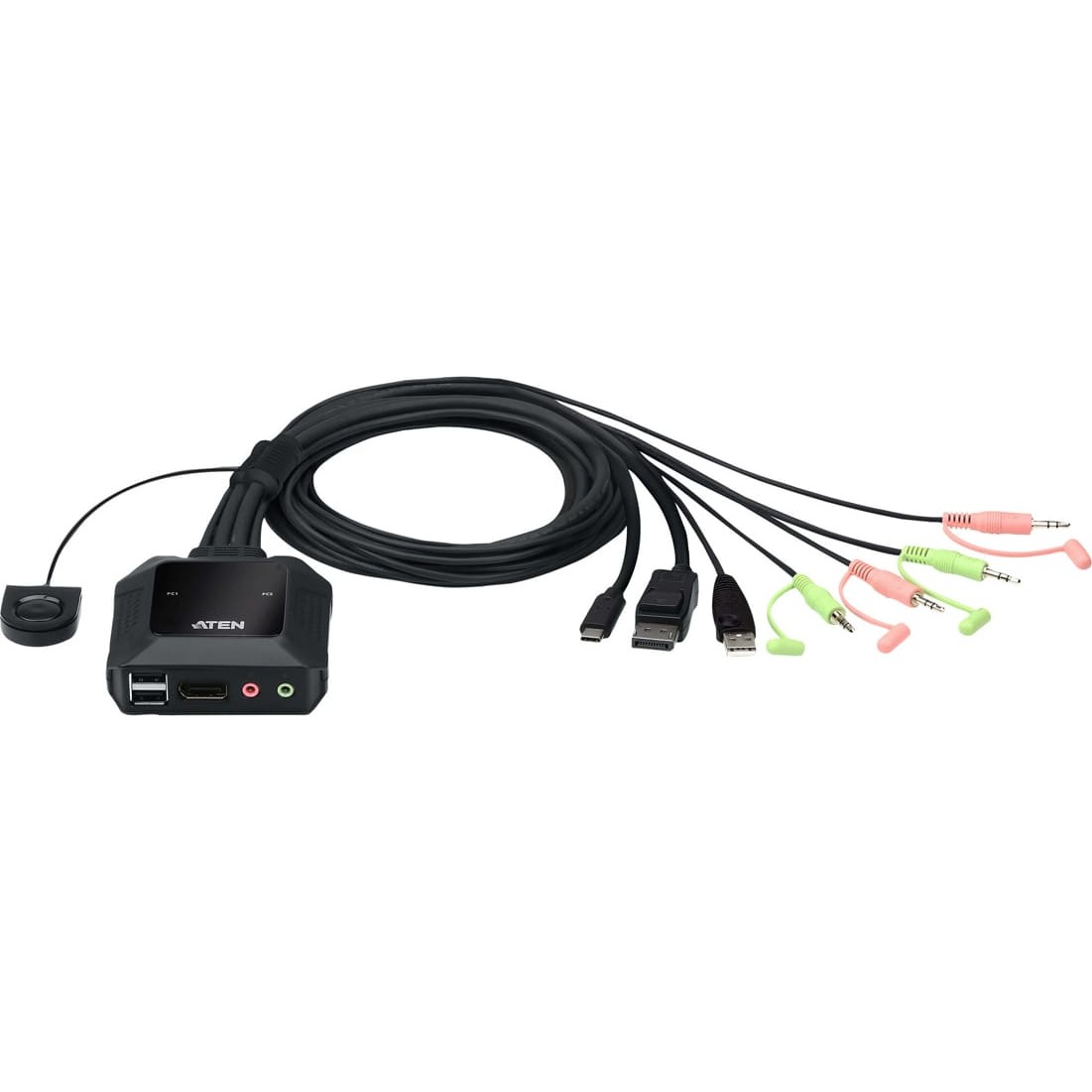 Aten CS52DP 2-Port USB-C DisplayPort Hybrid