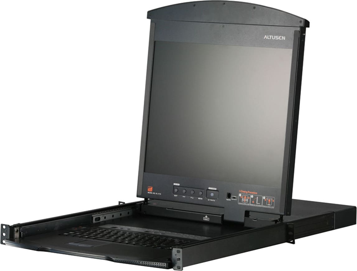 Aten KL1508AM KVM-Switch, 43cm TFT, VGA