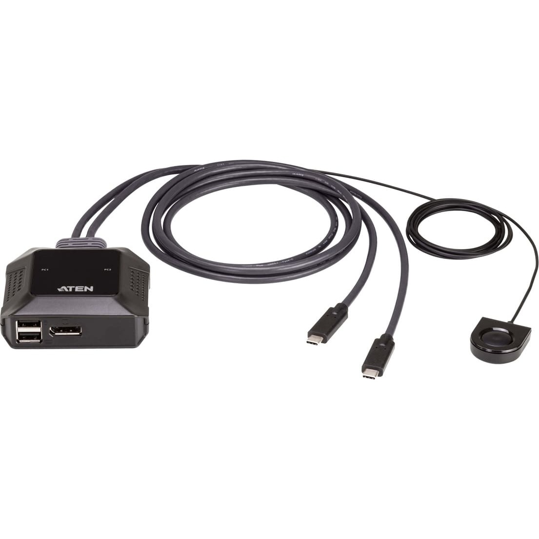 Aten US3312 2-Port 4K DisplayPort USB-C
