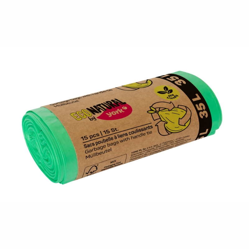 YORK Atkritumu maisi aizsienami 35L 15gb