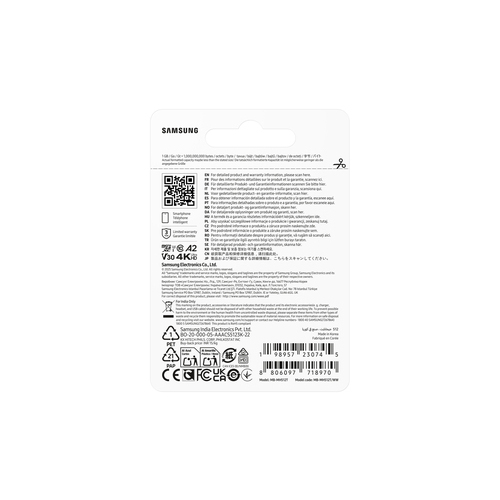 Samsung T9 microSDXC MB-MH512T/WW Atmiņas Karte
