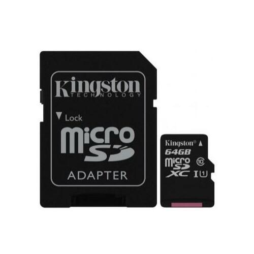 Atmiņas karte microSDXC 64GB Klase 10