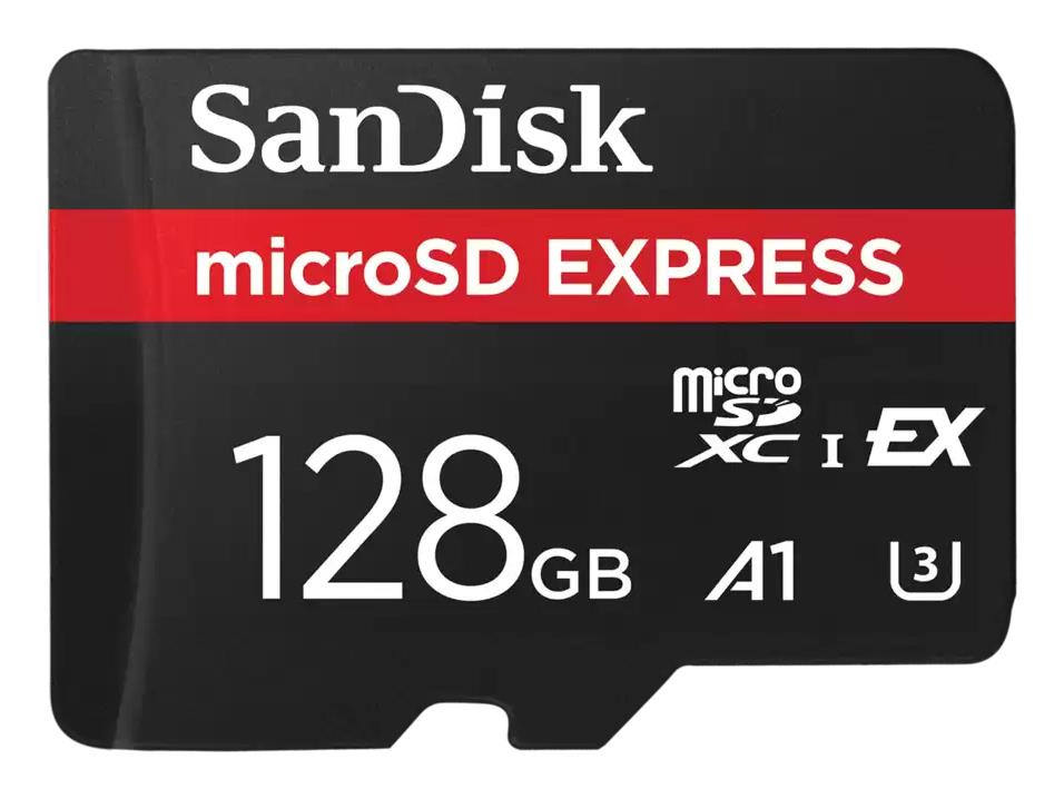 SANDISK Express microSD Card 128GB Up