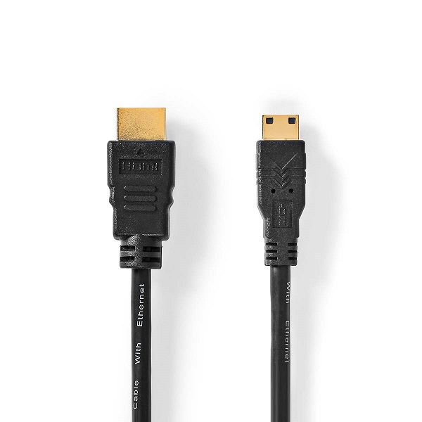 NEDIS Ātrgaitas kabelis ar Ethernet-HDMI™-HDMI™ mini
