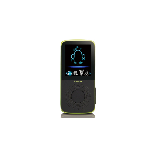 Atskaņotājs Lenco PODO-153LM 4GB Black/Green |
