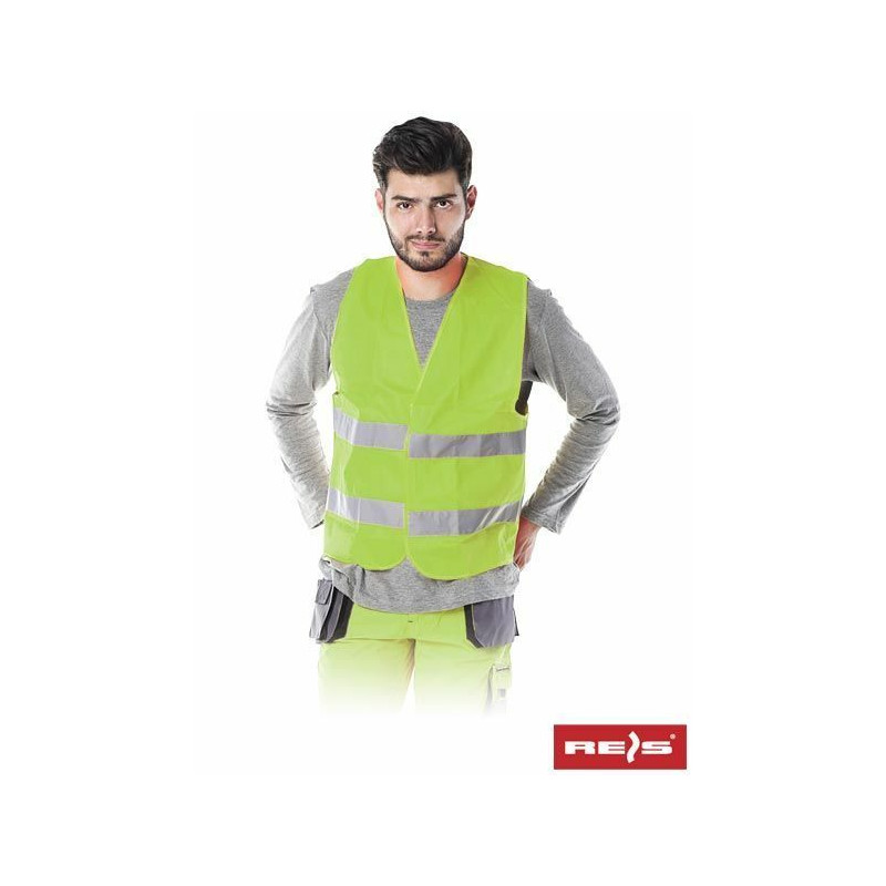 REIS Atstarojoša veste dzeltena KOS 5SE