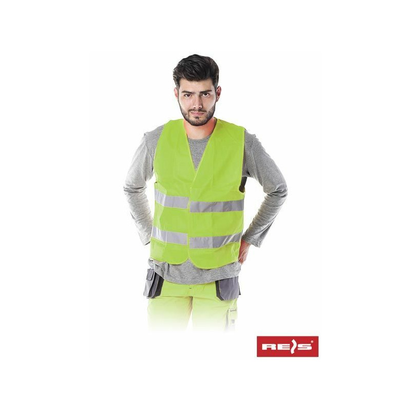 REIS Atstarojoša veste dzeltena KOS 5SE