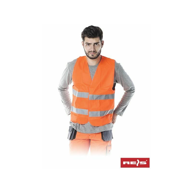 REIS Atstarojoša veste oranža KOS 5PXXXL