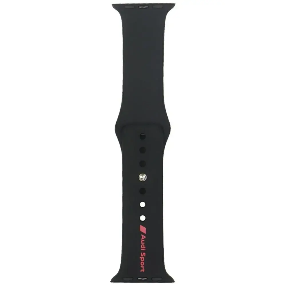 Audi Sport Red Logo Silicone Watch
