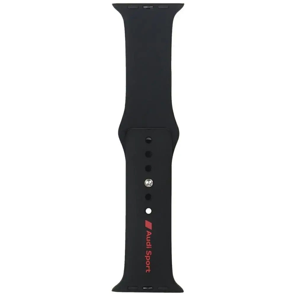 Audi Sport Red Logo Silicone Watch