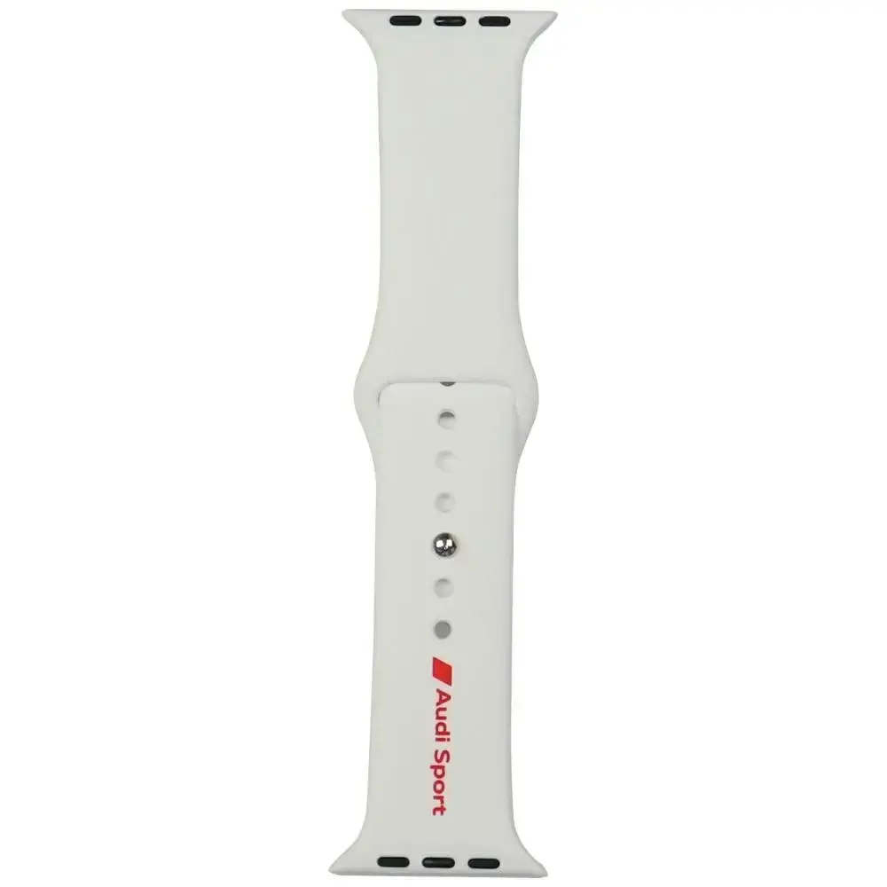 Audi Sport Red Logo Silicone Watch