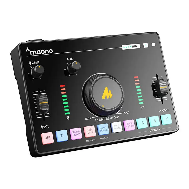 MAONO Audio Mixer & Sound Card