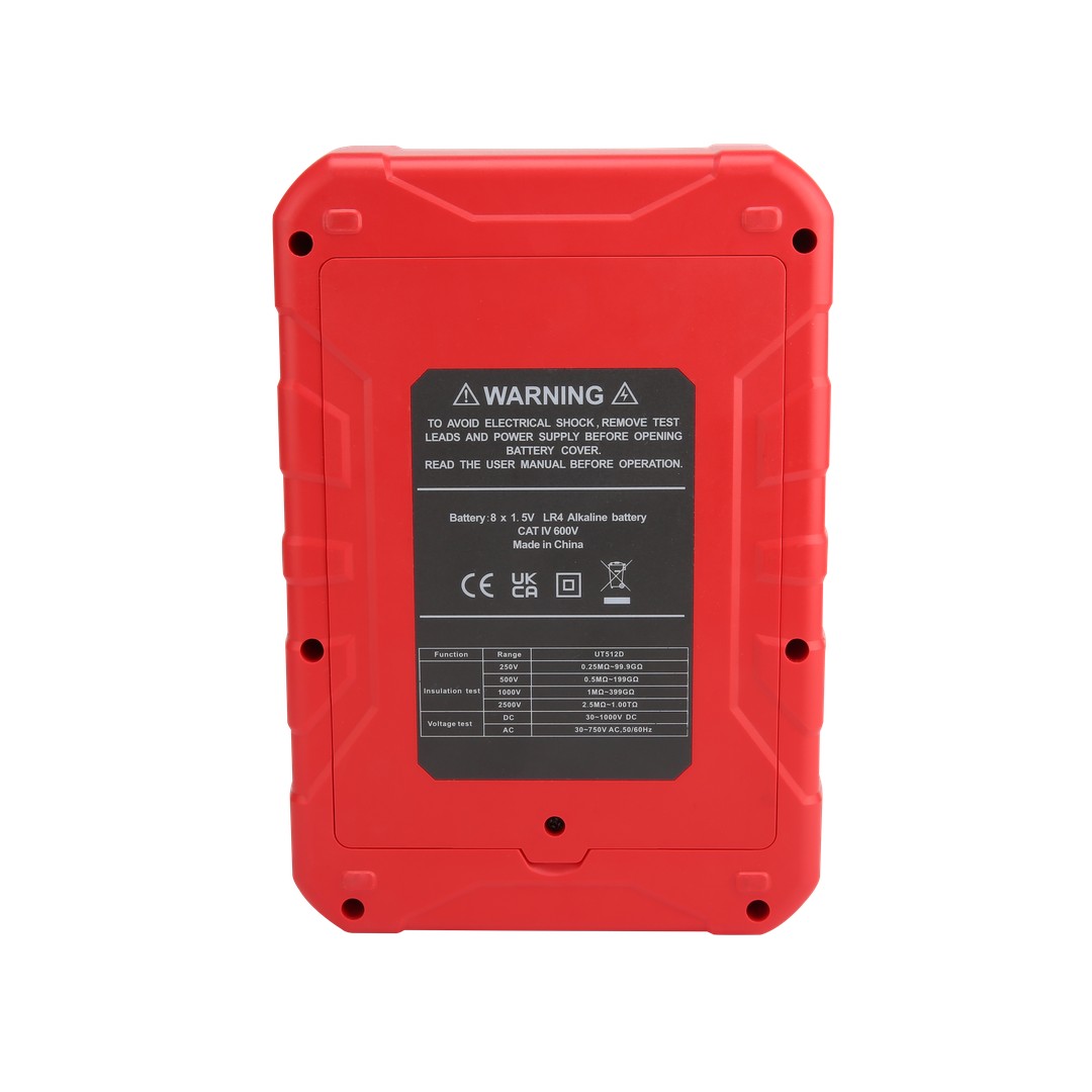 Uni-T UT512D High-Voltage Insulation Resistance Tester