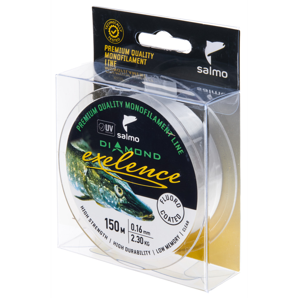 Aukla monofīlā Salmo Diamond EXELENCE FLUORO