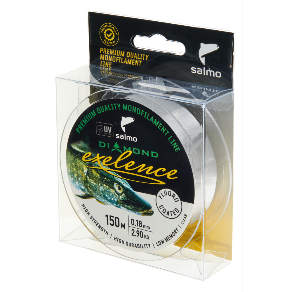 Aukla monofīlā Salmo Diamond EXELENCE FLUORO