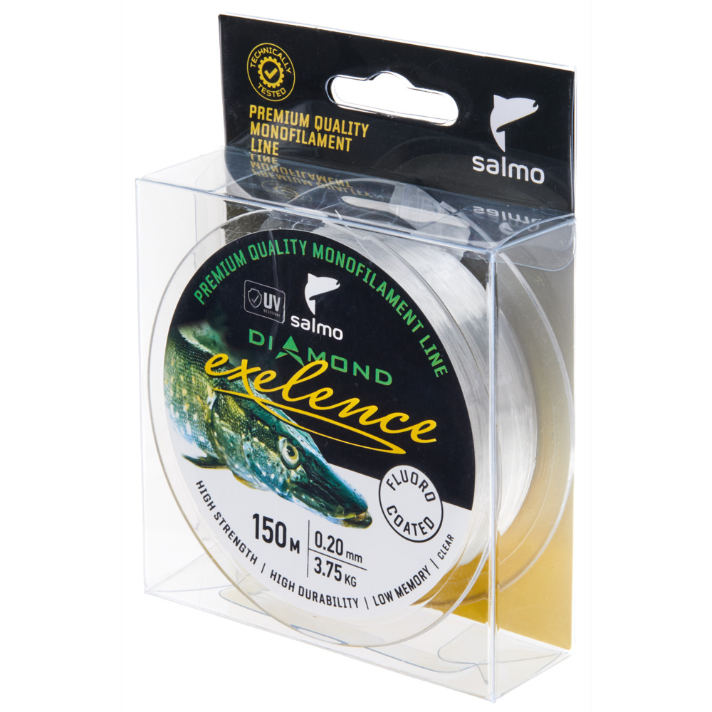 Aukla monofīlā Salmo Diamond EXELENCE FLUORO