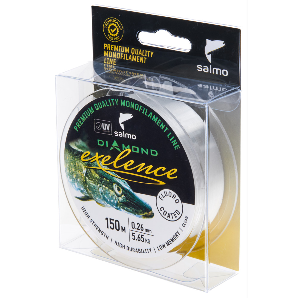 Aukla monofīlā Salmo Diamond EXELENCE FLUORO